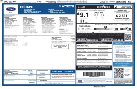 Photos of 2025 Ford Escape Platinum for sale in Indianola, IA at Gregg Young Buick GMC Indianola
