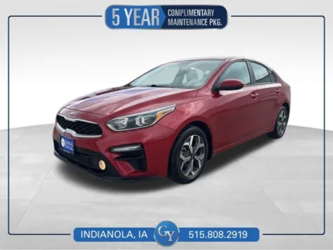 Red 2021 Kia Forte LXS for sale in Indianola, IA
