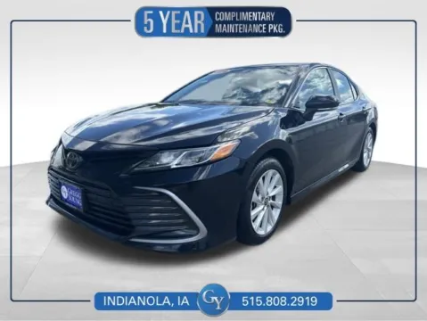 Black 2024 Toyota Camry LE for sale in Indianola, IA