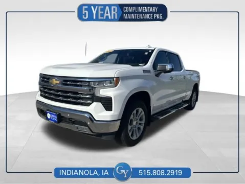White 2023 Chevrolet Silverado 1500 LTZ for sale in Indianola, IA
