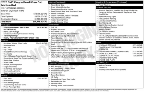 Photos of 2020 GMC Canyon Denali for sale in Indianola, IA at Gregg Young Buick GMC Indianola