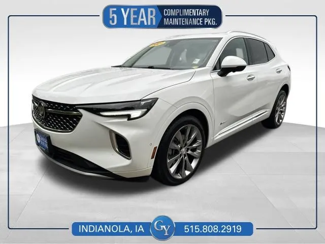 White 2021 Buick Envision Avenir for sale in Indianola, IA