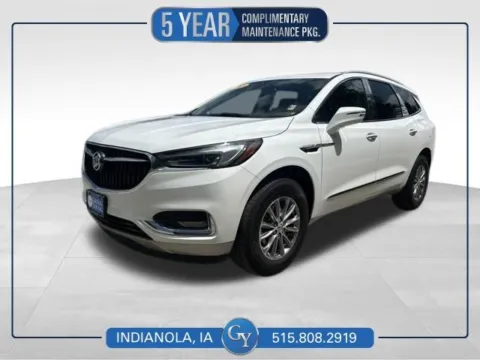 White 2021 Buick Enclave Essence for sale in Indianola, IA