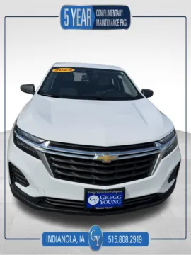 White 2024 Chevrolet Equinox LS for sale in Indianola, IA