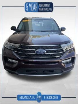 Red 2023 Ford Explorer XLT for sale in Indianola, IA