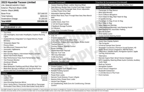 Photos of 2023 Hyundai Tucson Limited for sale in Indianola, IA at Gregg Young Buick GMC Indianola