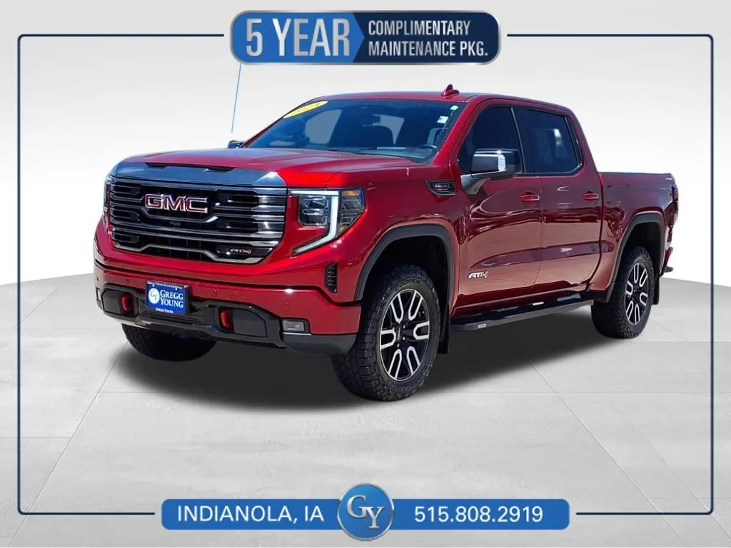 Red 2024 GMC Sierra 1500 AT4 for sale in Indianola, IA