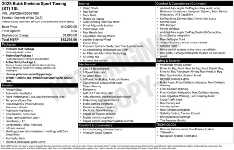 Photos of 2025 Buick Envision Sport Touring for sale in Indianola, IA at Gregg Young Buick GMC Indianola