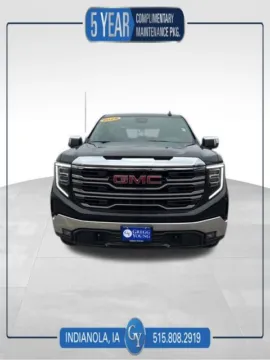 Black 2025 GMC Sierra 1500 SLT for sale in Indianola, IA