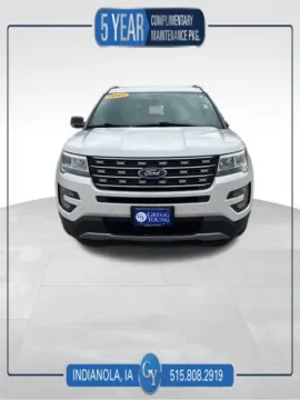 White 2017 Ford Explorer XLT for sale in Indianola, IA