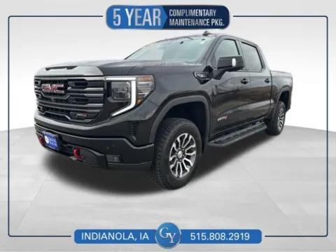 Black 2023 GMC Sierra 1500 AT4 for sale in Indianola, IA
