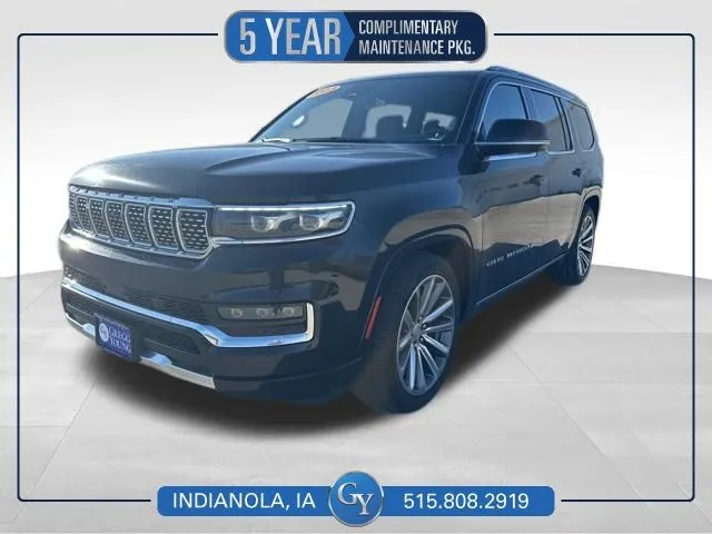 Black 2023 Jeep Grand Wagoneer Series II for sale in Indianola, IA
