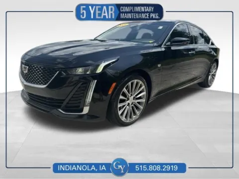 Black 2021 Cadillac CT5 Premium Luxury for sale in Indianola, IA