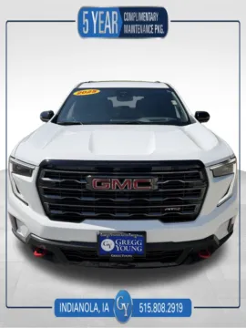 White 2025 GMC Acadia AT4 for sale in Indianola, IA