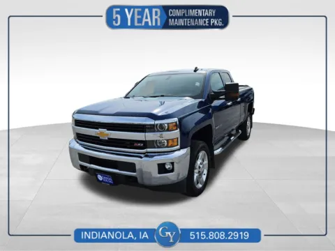 Blue 2016 Chevrolet Silverado 2500HD LT for sale in Indianola, IA