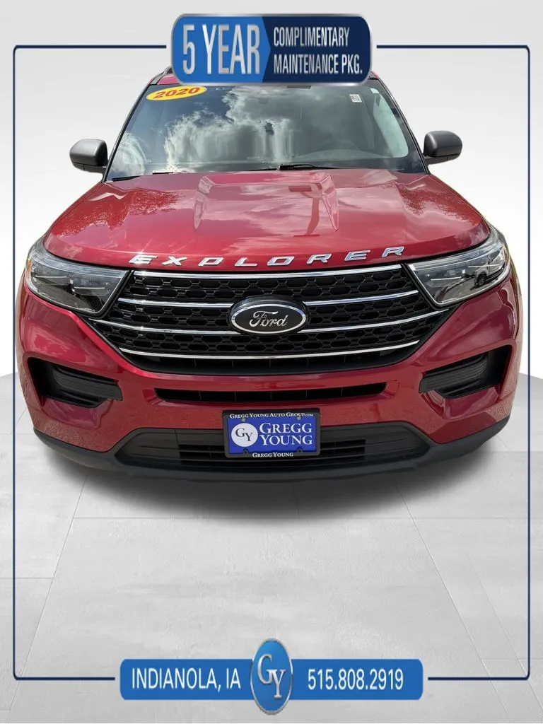 Red 2020 Ford Explorer XLT for sale in Indianola, IA