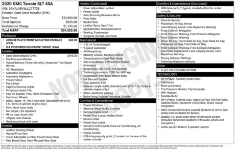 Photos of 2020 GMC Terrain SLT for sale in Indianola, IA at Gregg Young Buick GMC Indianola
