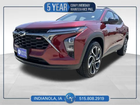 Red 2025 Chevrolet Trax 2RS for sale in Indianola, IA