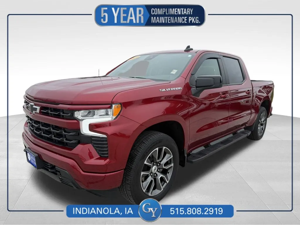 Red 2022 Chevrolet Silverado 1500 RST for sale in Indianola, IA
