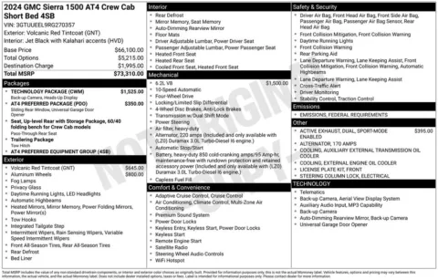 Photos of 2024 GMC Sierra 1500 AT4 for sale in Indianola, IA at Gregg Young Buick GMC Indianola