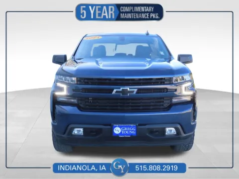 Blue 2021 Chevrolet Silverado 1500 RST for sale in Indianola, IA