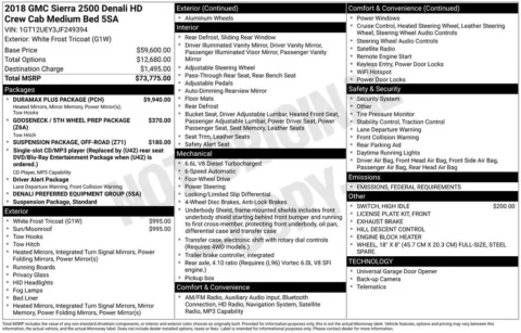 Photos of 2018 GMC Sierra 2500HD Denali for sale in Indianola, IA at Gregg Young Buick GMC Indianola