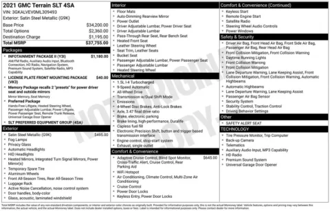 Photos of 2021 GMC Terrain SLT for sale in Columbus, NE at Gregg Young Chevrolet GMC of Columbus