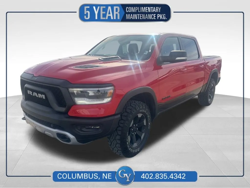 Red 2019 Ram 1500 Rebel for sale in Columbus, NE
