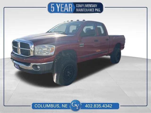 Red 2007 Dodge Ram 2500 SLT for sale in Columbus, NE