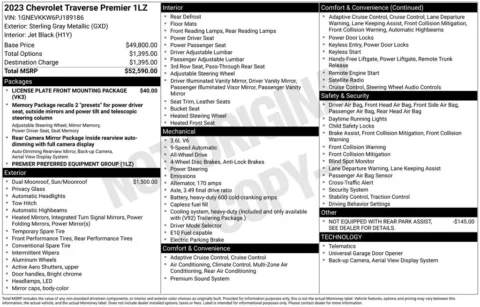 Photos of 2023 Chevrolet Traverse Premier for sale in Columbus, NE at Gregg Young Chevrolet GMC of Columbus