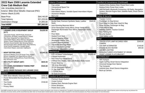Photos of 2022 Ram 2500 Laramie for sale in Columbus, NE at Gregg Young Chevrolet GMC of Columbus