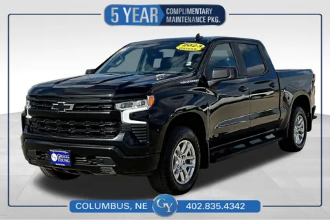 Black 2023 Chevrolet Silverado 1500 RST for sale in Columbus, NE
