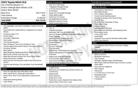 Photos of 2025 Toyota RAV4 XLE for sale in Columbus, NE at Gregg Young Chevrolet GMC of Columbus