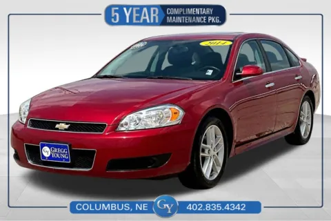 Red 2014 Chevrolet Impala Limited LTZ for sale in Columbus, NE