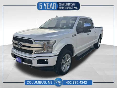 White 2018 Ford F-150 Platinum for sale in Columbus, NE
