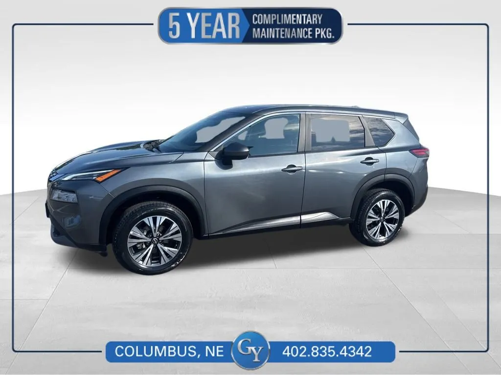 Gray 2023 Nissan Rogue SV for sale in Columbus, NE