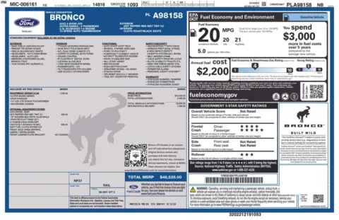 Photos of 2023 Ford Bronco Outer Banks for sale in Columbus, NE at Gregg Young Chevrolet GMC of Columbus