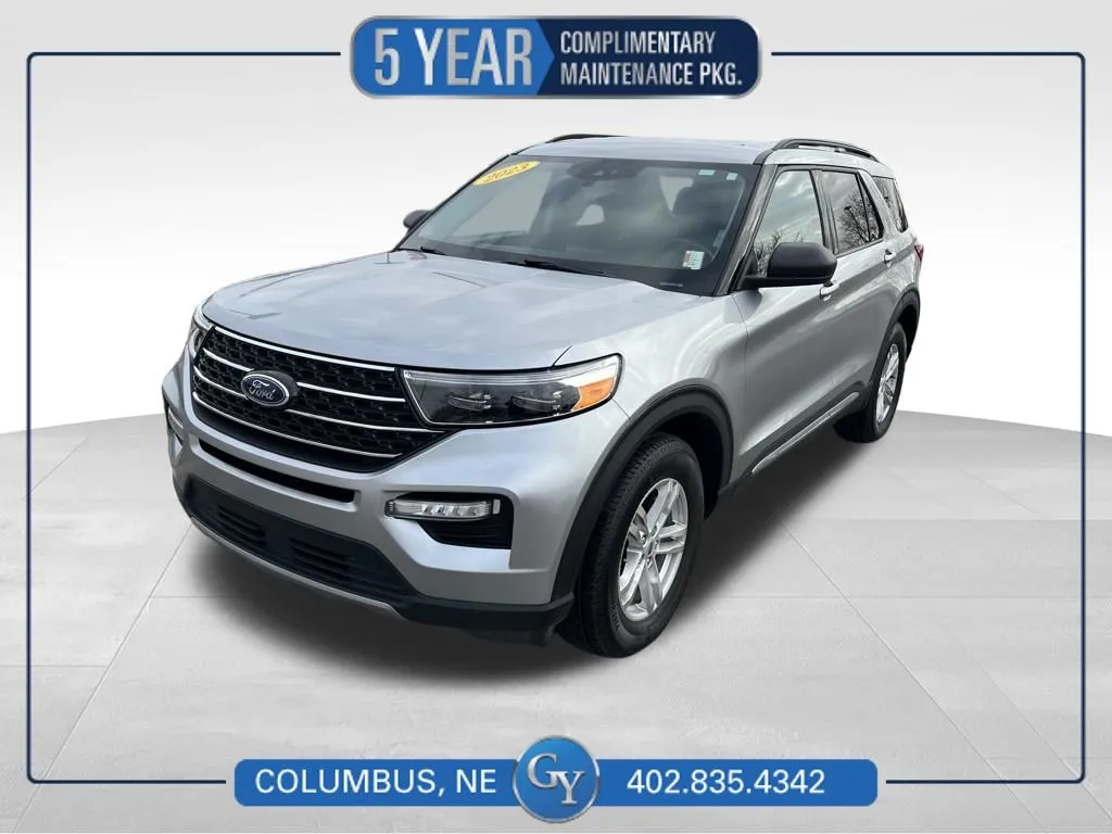 Silver 2023 Ford Explorer XLT for sale in Columbus, NE