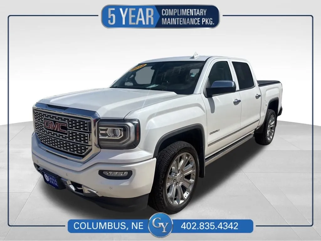 White 2018 GMC Sierra 1500 Denali for sale in Columbus, NE