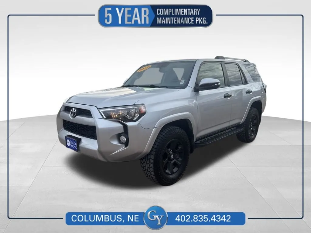 Silver 2019 Toyota 4Runner SR5 Premium for sale in Columbus, NE