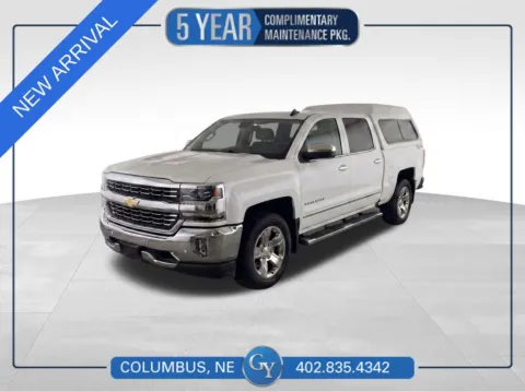 White 2018 Chevrolet Silverado 1500 LTZ for sale in Columbus, NE