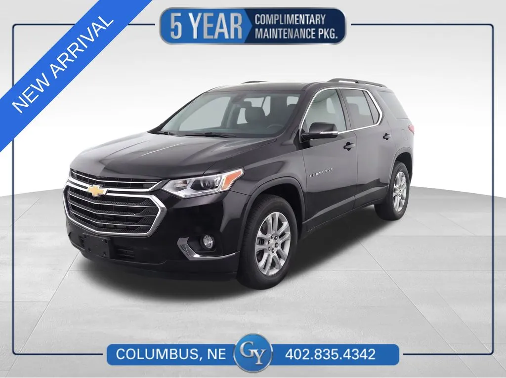 Black 2019 Chevrolet Traverse LT for sale in Columbus, NE