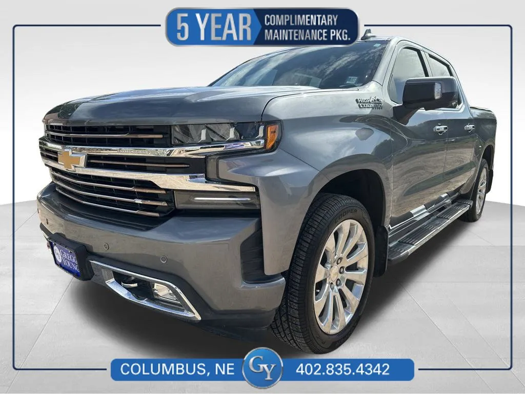 Gray 2019 Chevrolet Silverado 1500 High Country for sale in Columbus, NE