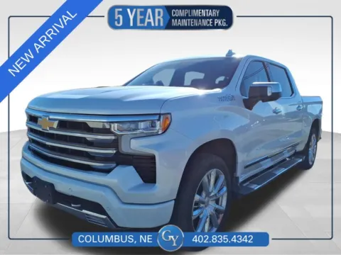 White 2022 Chevrolet Silverado 1500 High Country for sale in Columbus, NE