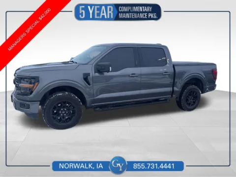 Gray 2024 Ford F-150 XLT for sale in Norwalk, IA