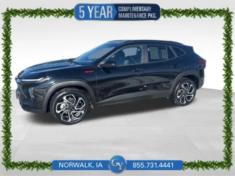 Black 2025 Chevrolet Trax 2RS for sale in Norwalk, IA
