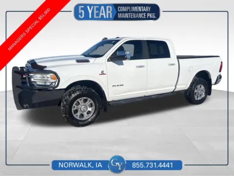 White 2022 Ram 2500 Laramie for sale in Norwalk, IA
