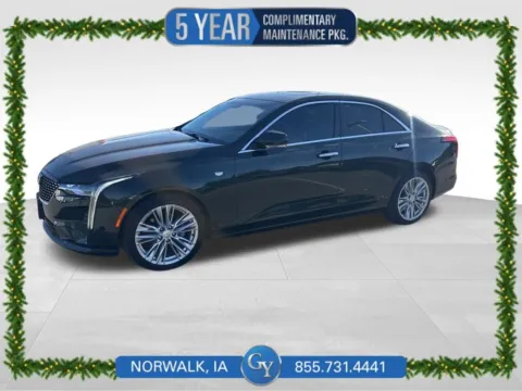 Green 2021 Cadillac CT4 Premium Luxury for sale in Norwalk, IA