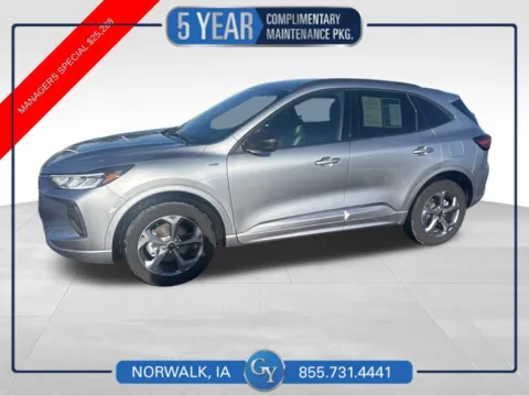 Silver 2024 Ford Escape ST-Line for sale in Norwalk, IA