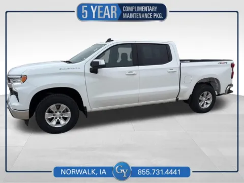 White 2023 Chevrolet Silverado 1500 LT for sale in Norwalk, IA